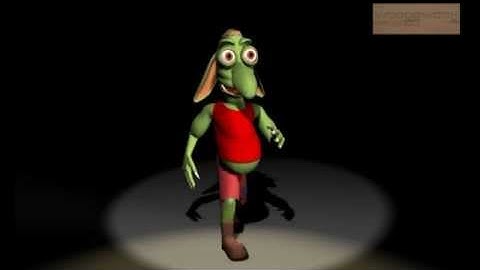 Jiblet the Goblin - Walk Cycle
