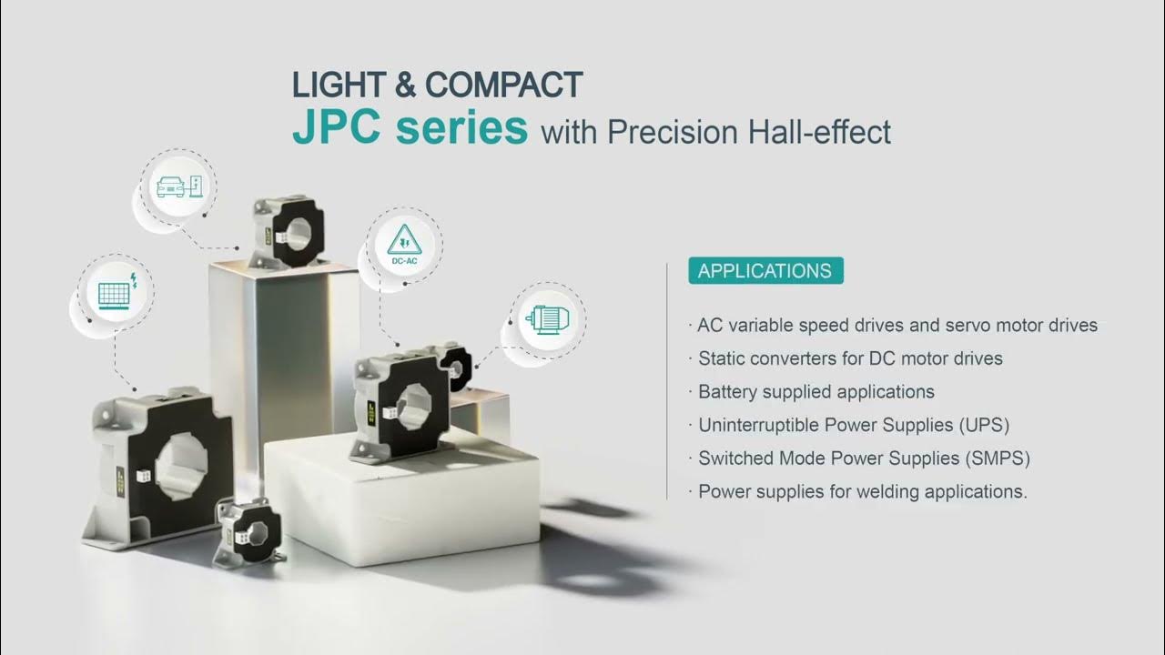 Current Transducers JPC series J&D Electronics CO. LTD. YouTube