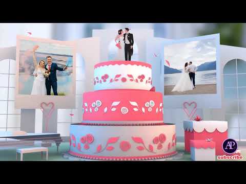 How to use  Project Wedding For Adobe After Effect Wedding Album Pop Up Book After Effect Prince