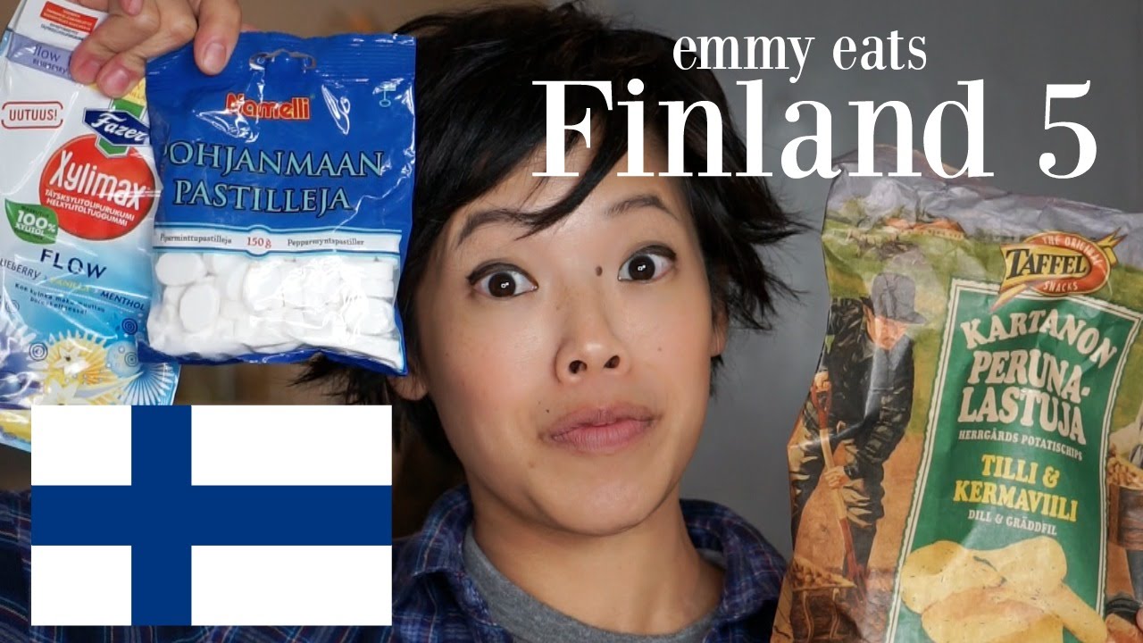 Emmy Eats Finland 5 -- an American tastes Finnish snacks | emmymade