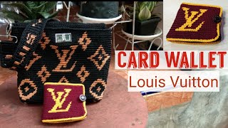 Tas Rajut Cantik Tapestry Louis Vuitton - Crochet Checkerboard