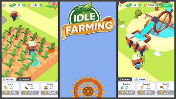 Idle Farming Tycoon 3D (Gameplay Android)