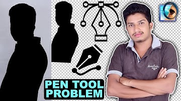 Photoshop 7.0 Pen Tool Problem Tutorial In Hindi ArtBalaghat