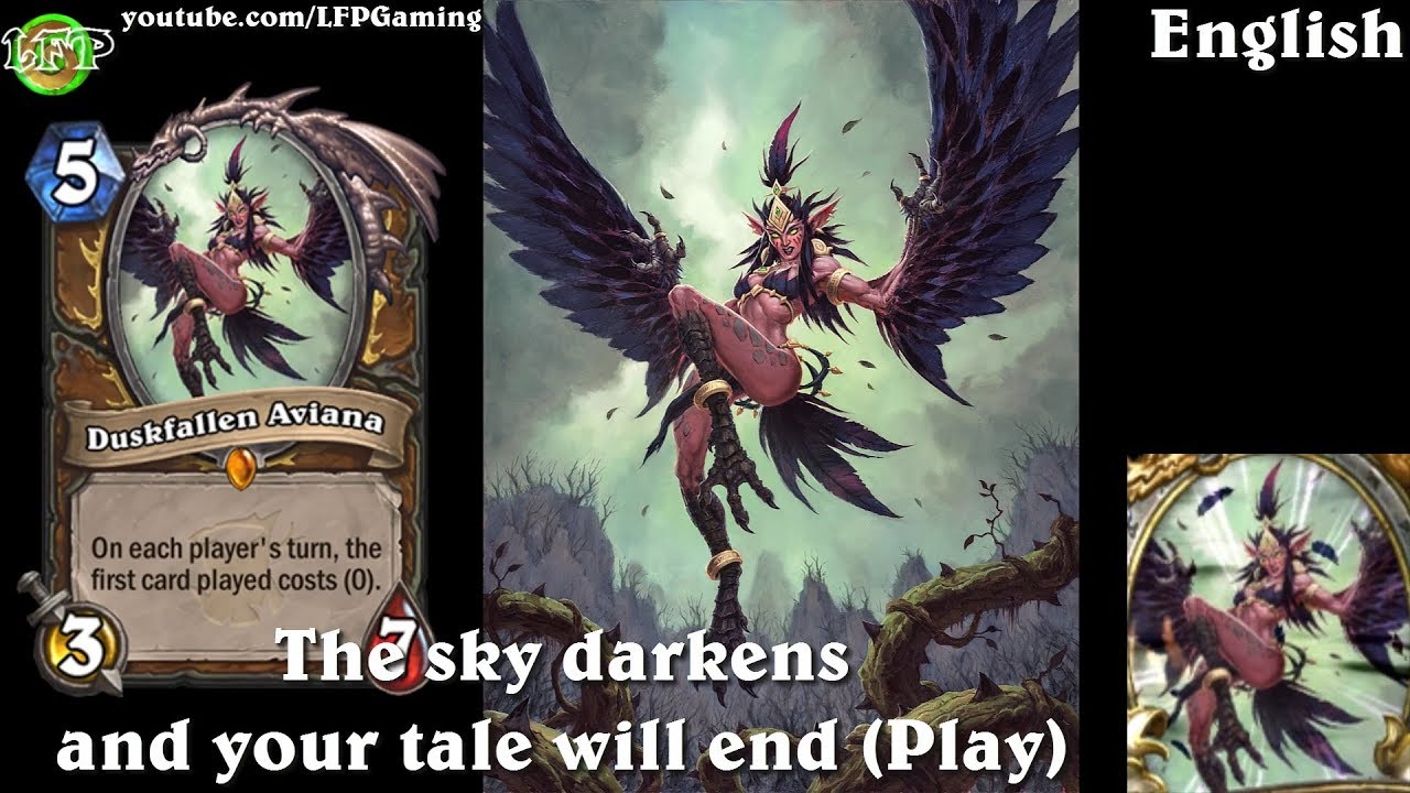 Hearthstone Duskfallen Aviana Card Sounds In 14 Languages Witchwood hearthstone-duskfallen-aviana-card-sounds-in-14-languages-witchwood