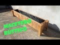 Macetero rustico de madera - Rustic planter