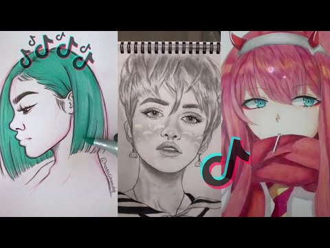 مقاطع الرسم على تيك توك راحة نفسية Draw On Tik Tok Youtube