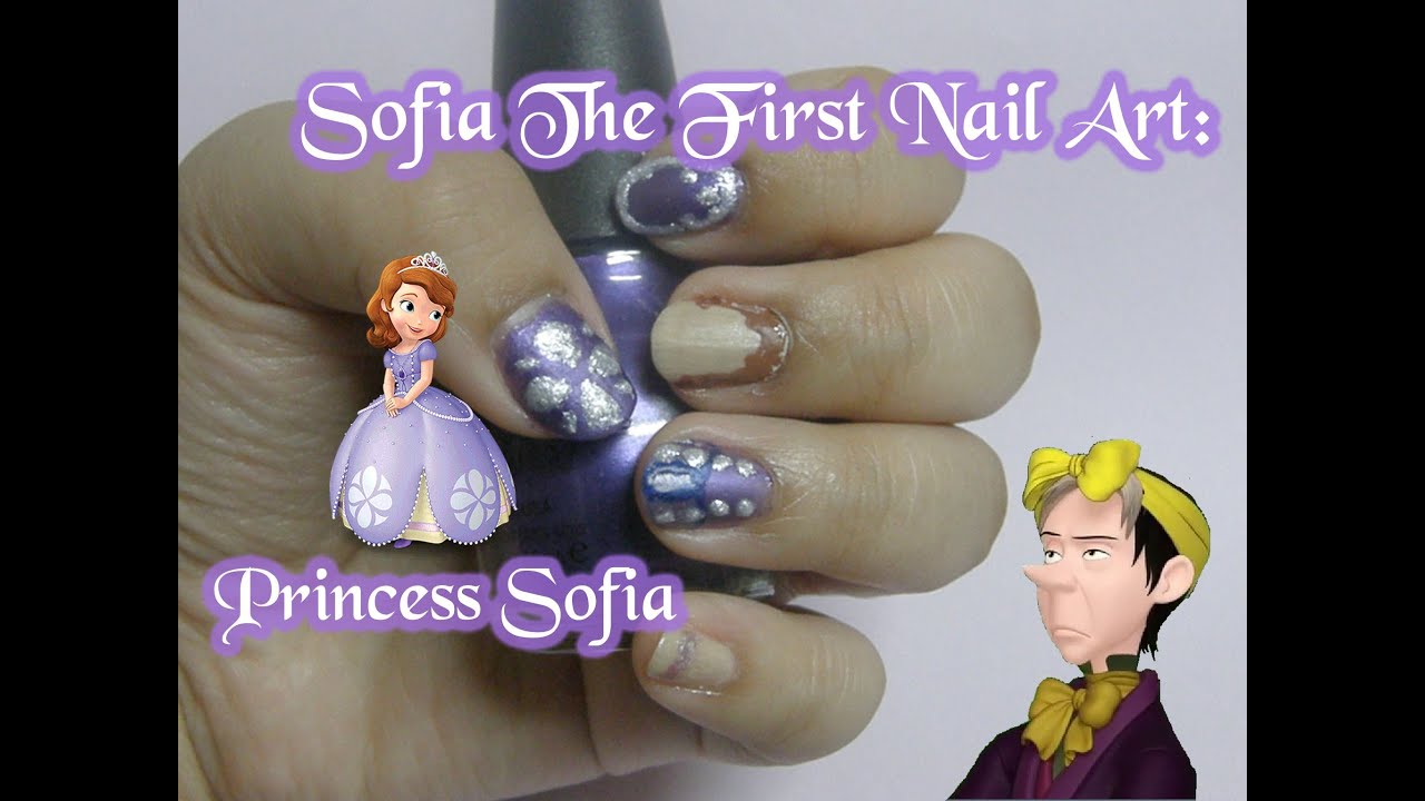 Princess Sofia Nail Stickers - wide 8