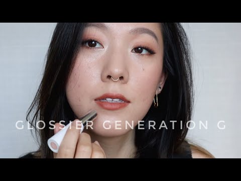 Brokke sig pels jeg behøver Glossier Generation G | Zip & Cake | Review & Swatch - YouTube