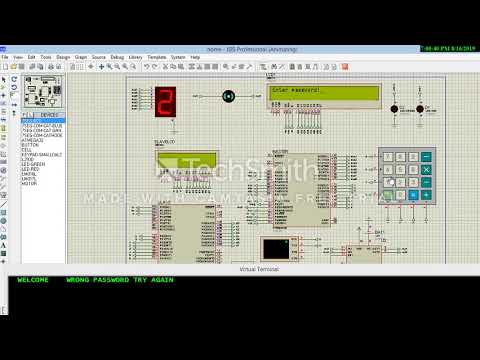 Smart Door Lock System using AVR