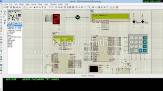 Smart Door Lock System using AVR