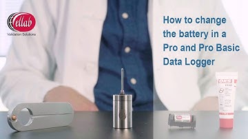 How to change the battery in a TrackSense Pro and Basic Logger