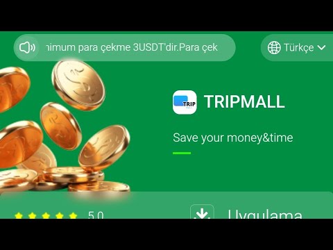 Günlük 3.50 Dolar Kazan 🤑 | Yeni Trip Mall Dolar Kazanç Sitesi 💸 | İnternetten Para Kazan ✅