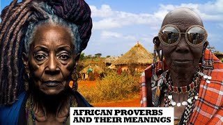 [Watch] African Proverbs And Their Meanings