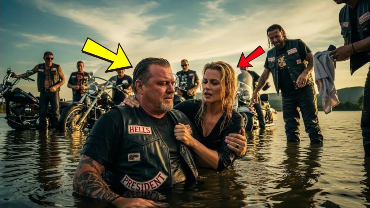 Женщина спасла президента «Ангелов ада» от утопления и за считанные минуты стала частью семьи.