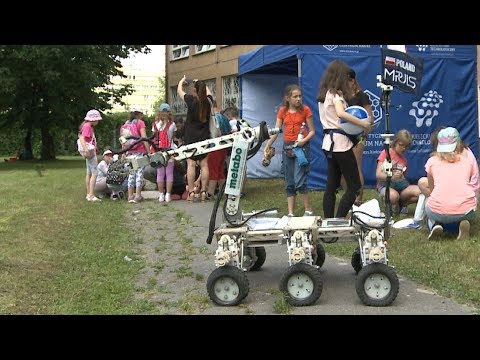 Zawody robotów marsjańskich odbędą się w Kielcach - ITV Kielce