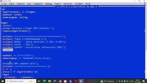 TUGAS PEMROGRAMAN PERTEMUAN 9