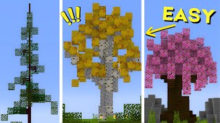 10 Minecraft Tree Designs