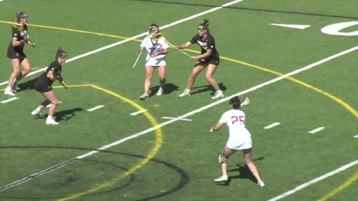 Women's Lacrosse Highlights vs. Wofford