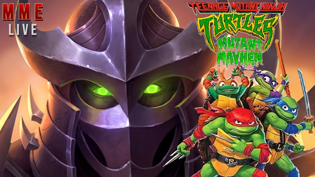 Turtles mutant mayhem. Черепашки-ниндзя погром мутантов. TMNT 2023. Черепашки ниндзя 2023 шредер. Черепашки-ниндзя погром мутантов Шреддер.