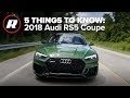 2018 Audi RS5 coupe: 5 things to know about this Sonoma Green Hulk