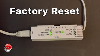 How To factory Reset Paradox IP150+ - IP150S - IP150 To Default