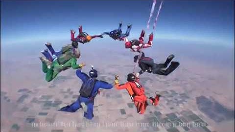 Three point 217 way sequential skydiving world record 2017