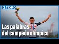 Las palabras del campeón olímpico Richard Carapaz, de Ecuador