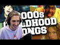 xQc Reacts Songs That 2000s Kids Grew Up With