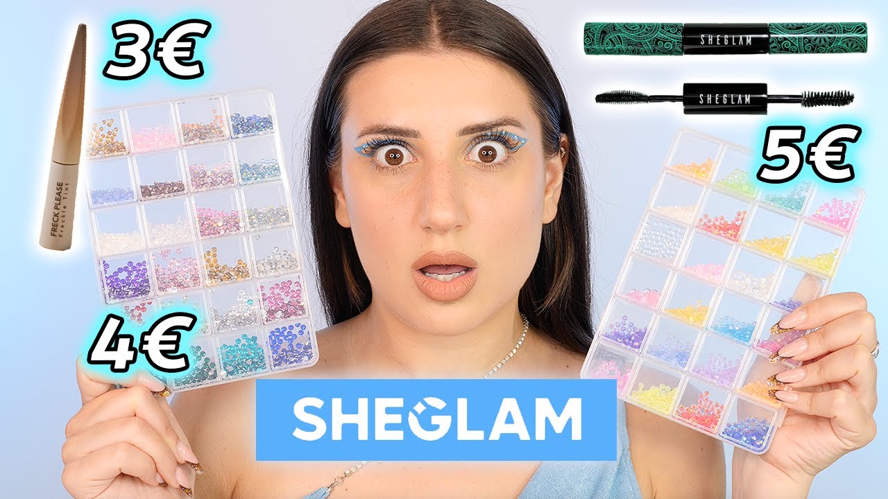 MI TRUCCO CON IL MAKEUP DI SHEGLAM  Provo tutti i trucchi di Shein ✨✨  *recensione completa* 