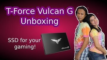 T-Force Vulcan G Gaming SSD Unboxing and Installation