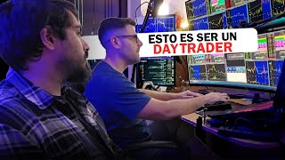 Un DAYTRADER PROFESIONAL me invita a SU CASA y opera delante de MI sin filtros (y lo grabo)