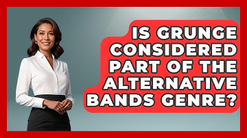 Is Grunge Considered Part of the Alternative Bands Genre? | Alt Scene Guru News