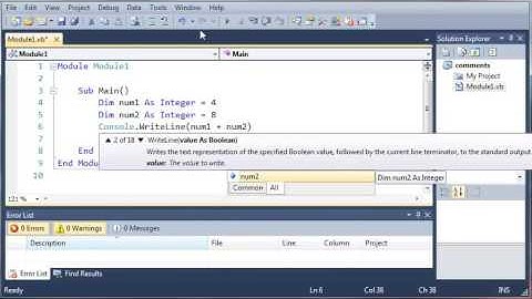 Visual Basic Tutorial   9   Math Operators   YouTube