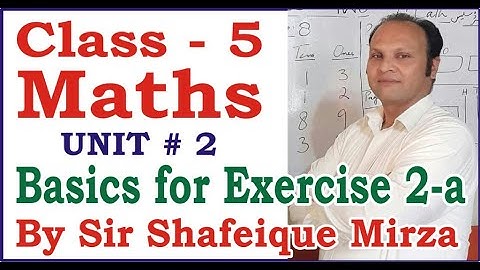 MATH || CLASS FIVE (5) || BASICS FOR EXERCISE 2-a || OXFORD COUNTDOWN SERIES || LEARN MATH || AGS ||