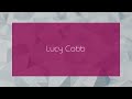 Lucy cobb  appearance