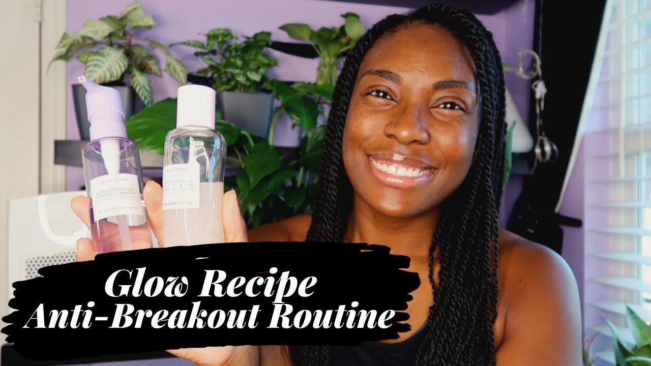 [REVIEW] Glow Recipe AntiBreakout Skincare Routine YouTube