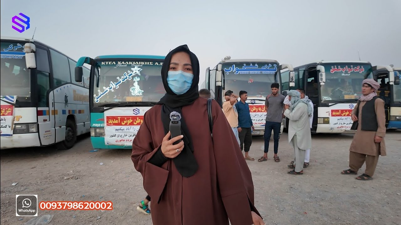 انتقال مهاجرین از مرز اسلام قلعه به هرات با کمک خیرین 