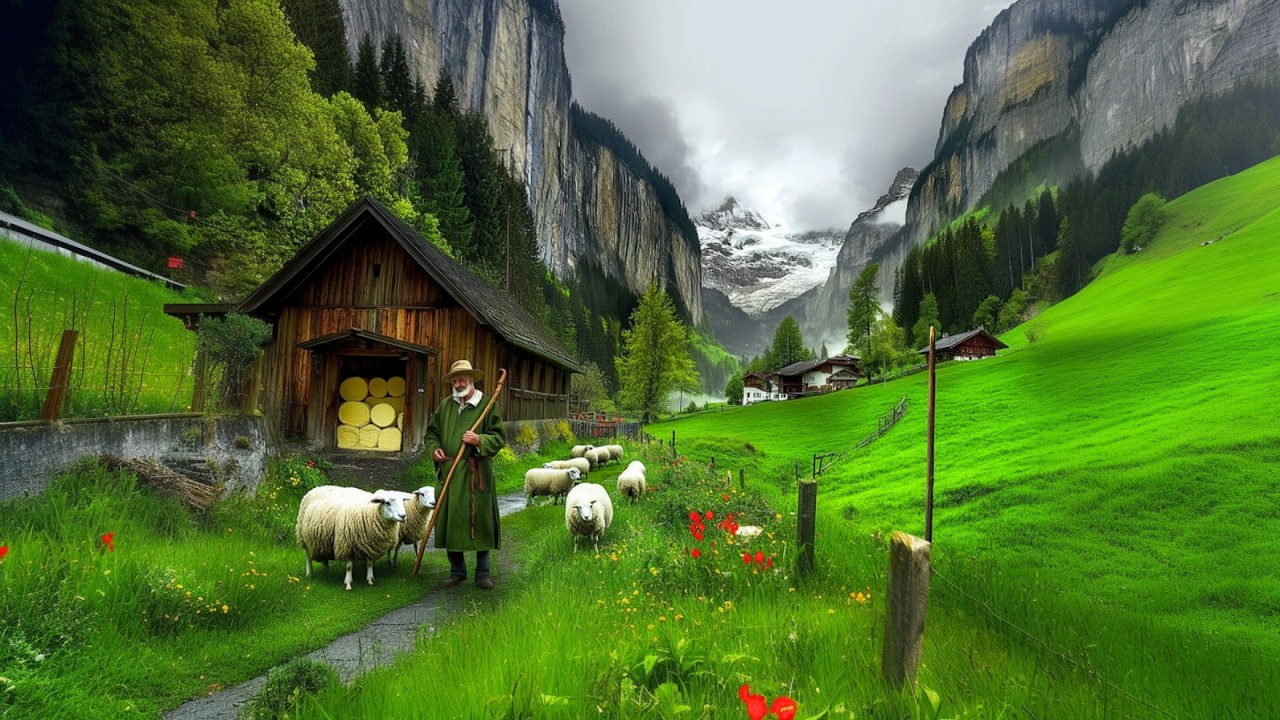 Switzerland’s Rainy Day: The Most Beautiful Swiss Villages Countryside