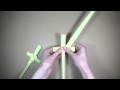 Palm folding how to make a palm cross