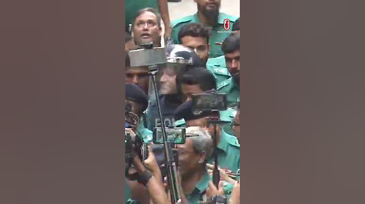 যেভাবে আদালতে তোলা হলো ব্যারিস্টার সুমনকে