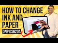 DNP DS620A | How To Change Ink And Paper | Photo Booth International™