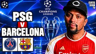 PSG V Barcelona Live Watchalong (Curtis Shaw TV)