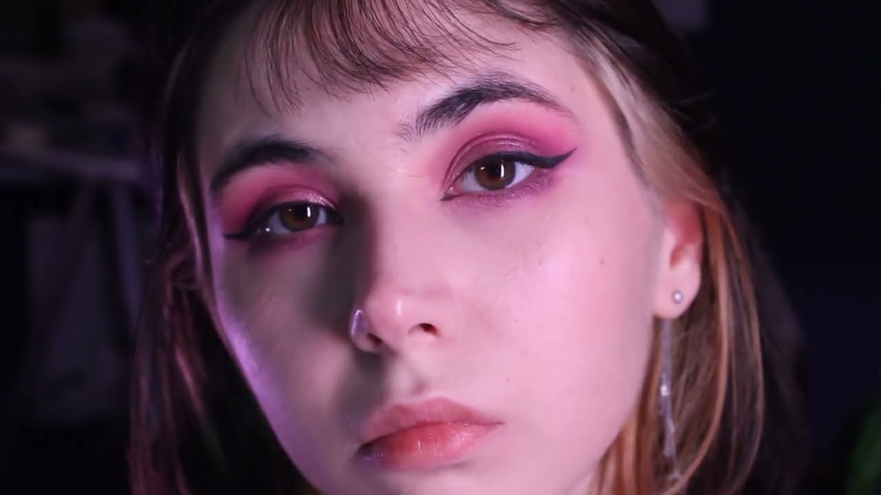 сиреневый макияж | talkin' flirty