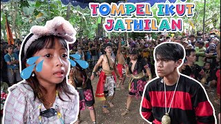 PERTAMA KALI LEIKA NONTON JATHILAN 😊 TOMPEL KESURUPAN BENERAN