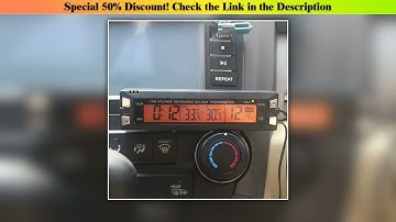 Multifunctional 3 1 — Best Price (2025): Multifunctional 3 In 1 Car Digital Clock Voltage