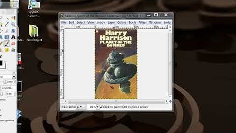 How to Export as GIF From GIMP