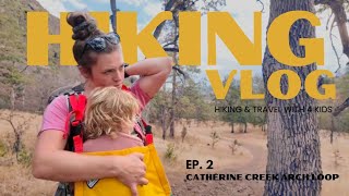 Hiking Vlog | Catherine Creek Arch Loop with 4 Kids
