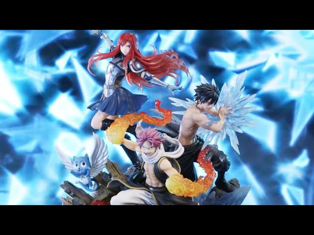 Concept Masterline TV animation FAIRY TAIL NATSU, GRAY, ERZA AND HAPPY DX  Bonus Version