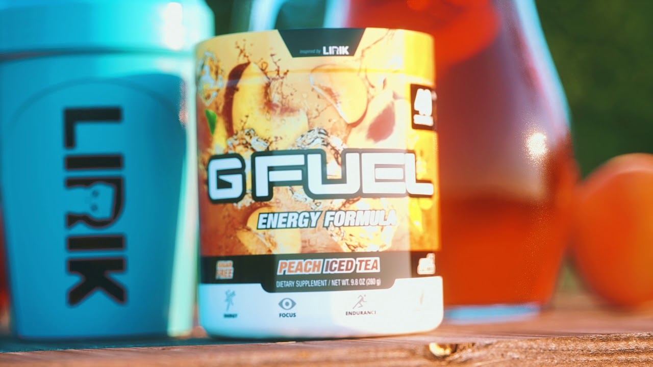GFuel Peach Iced Tea Reveal Triumph and Ragdoll YouTube