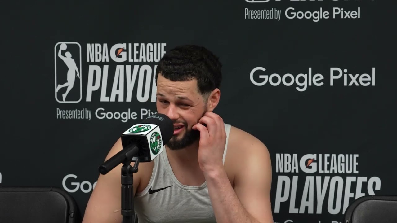 Round 1 Jordan Schakel Postgame Press Conference (16 PTS, 3 REB)